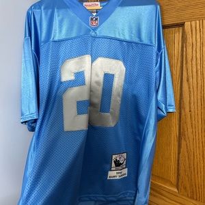 Detroit Lions Barry Sanders Thowback
